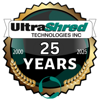 UltraShred 25-Year Anniversary Seal